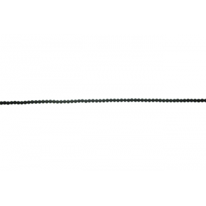 Onyx Black Round Beads, Matt, 4 mm               