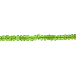 Peridot Faceted Beads, 5 - 7 mm                                
