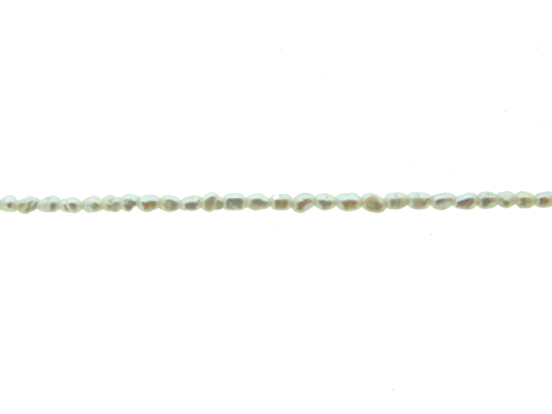 Pearl Rice Shape String, 1.5 -2 mm