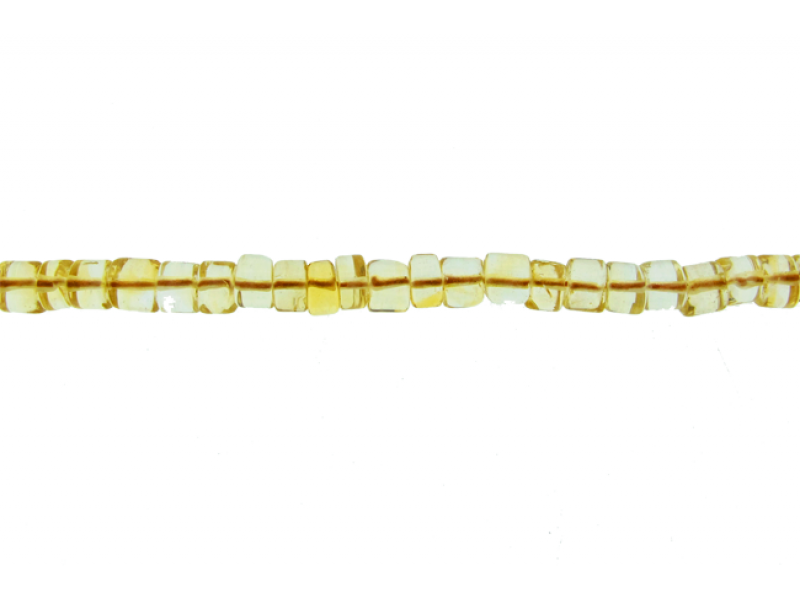 Citrine Tyre Beads