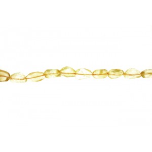 Citrine Tumble Faceted Beads