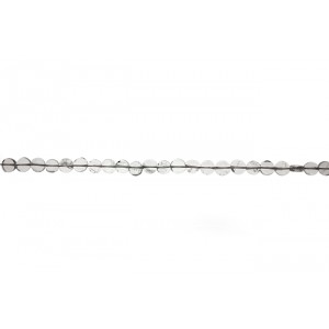 rock crystal coin beads