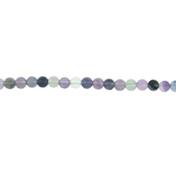 Fluorite Round Beads, 8 mm