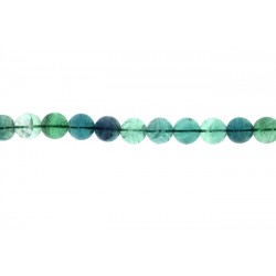 Fluorite Round Beads, 16 mm