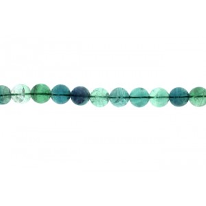 Fluorite Round Beads, 16 mm