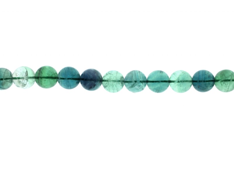 Fluorite Round Beads, 16 mm