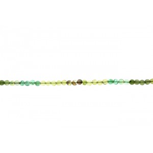 Fluorite Round  Beads, 4 - 6 mm