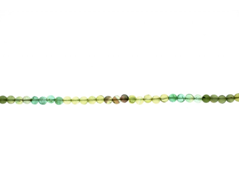 Fluorite Round  Beads, 4 - 6 mm