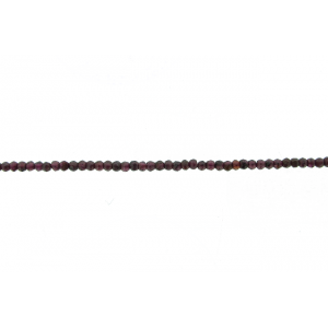 Garnet Faceted  Beads, 2.5 mm                         