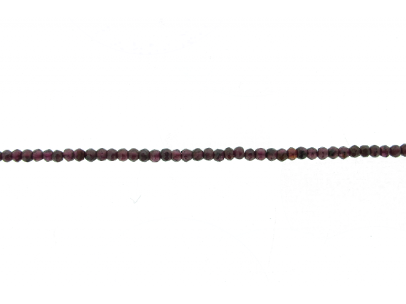 Garnet Faceted  Beads 2.5mm                         