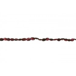 Garnet Oval Beads                                       