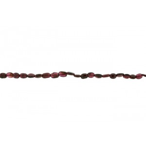 Garnet Oval Beads                                       