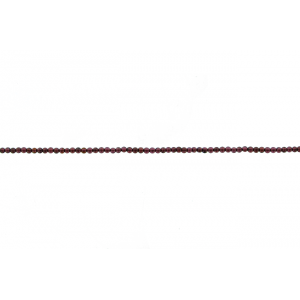 Garnet Round Beads, 2.5 mm   