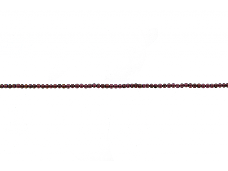 Garnet Round Beads, 2.5mm   