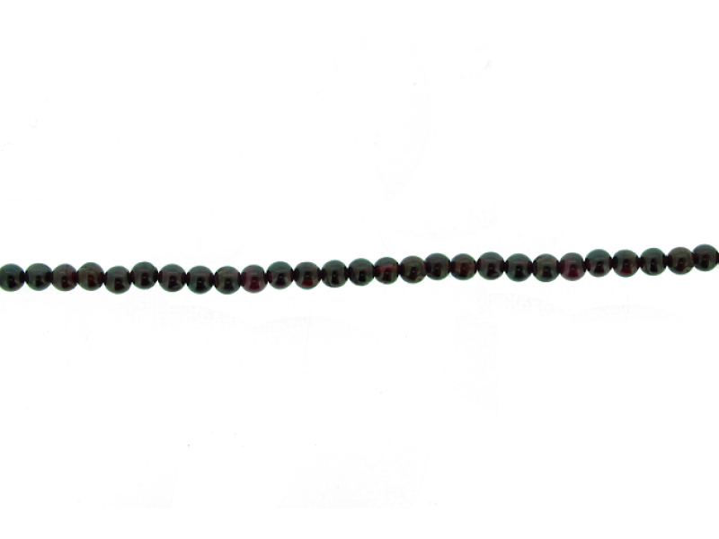 Garnet Round Beads, 6 mm                              