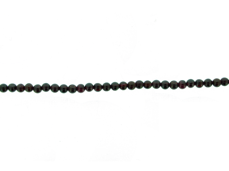 Garnet Round Beads, 6mm                              