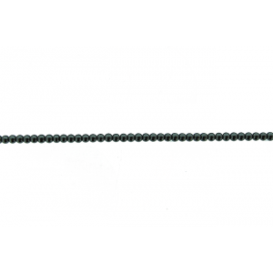 Hematite Round Beads, 2 mm                                      
