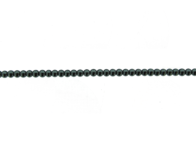 Hematite Round Beads - 3 mm                                   