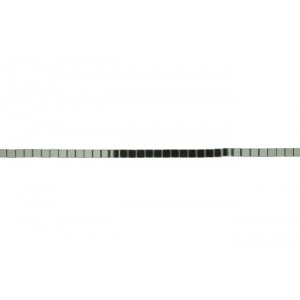 Hematite Square Beads 4mm              
