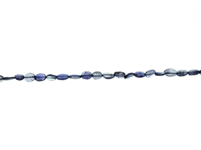 Iolite Oval Beads 7x10mm                                    