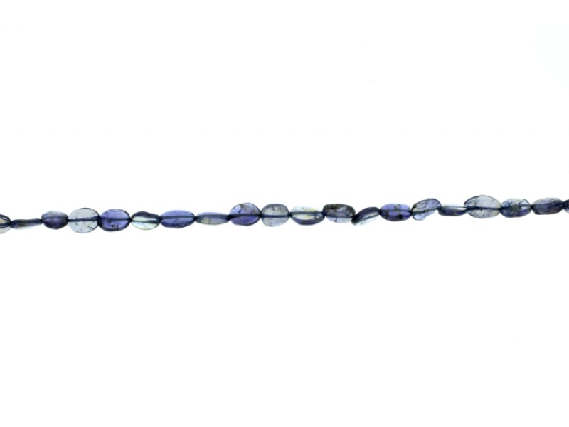 Iolite Oval Beads                                           