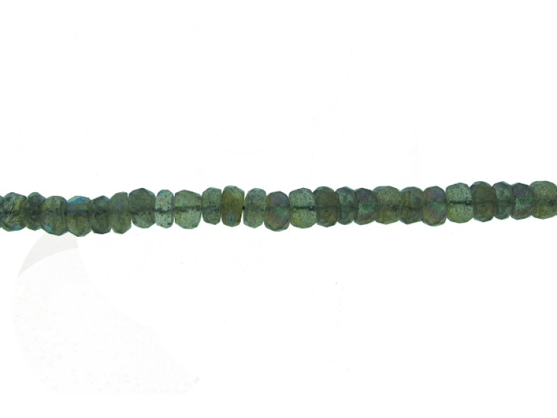 Labradorite Faceted Beads - 5 - 6 mm             