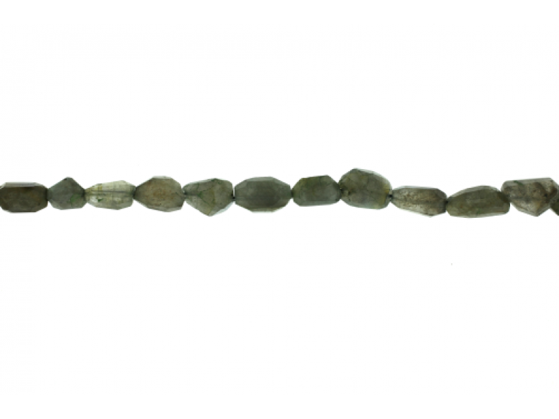 Labradorite Tumble Faceted Beads - Mixed Sizes