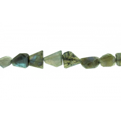 Labradorite Tumble Faceted Beads