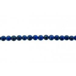 Lapis Round Beads, 8 mm