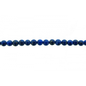 Lapis Round Beads, 8 mm