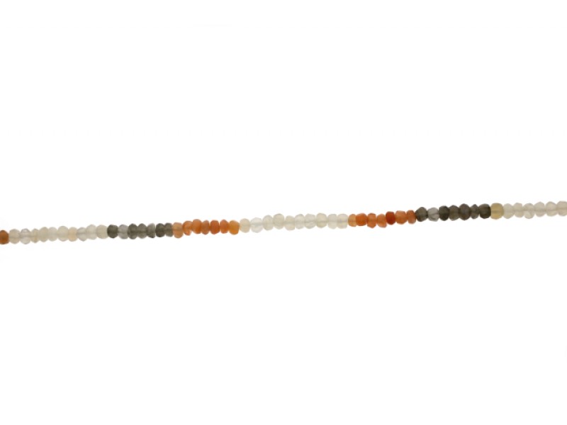 Moonstone Multi Color Faceted Beads 