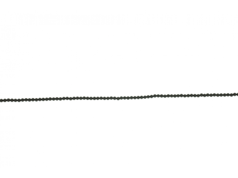 Onyx Black Round Beads,  2 mm