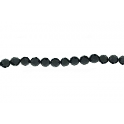 Onyx Black Faceted Beads - 8 mm                          