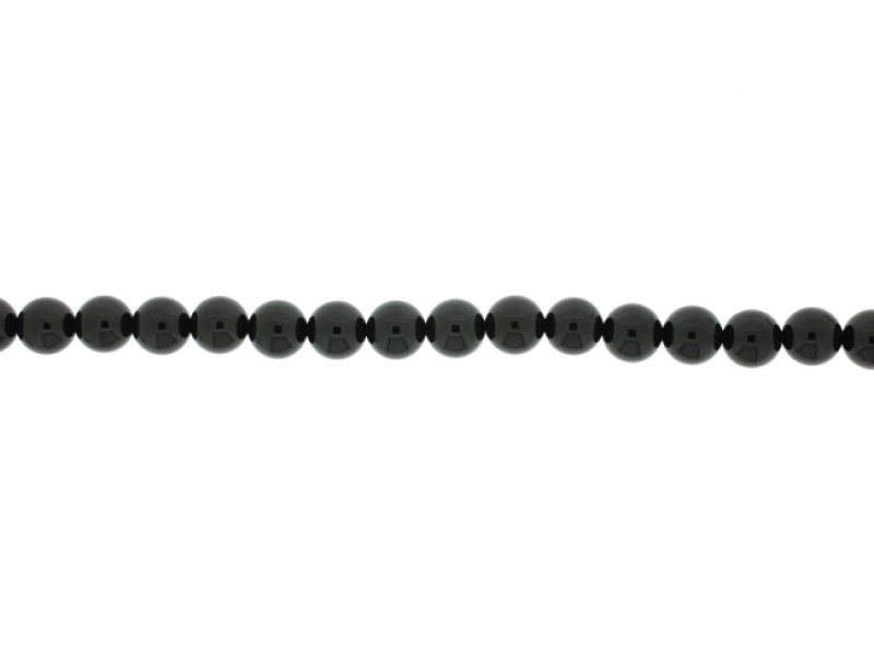 Onyx Black Round  Beads - 10 mm