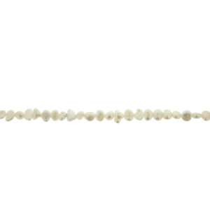 Pearl Rough White 6mm - 8mm String 16''