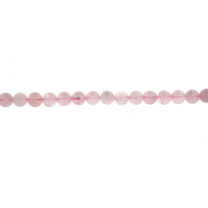 Rose Quartz Round Beads, 10 mm
