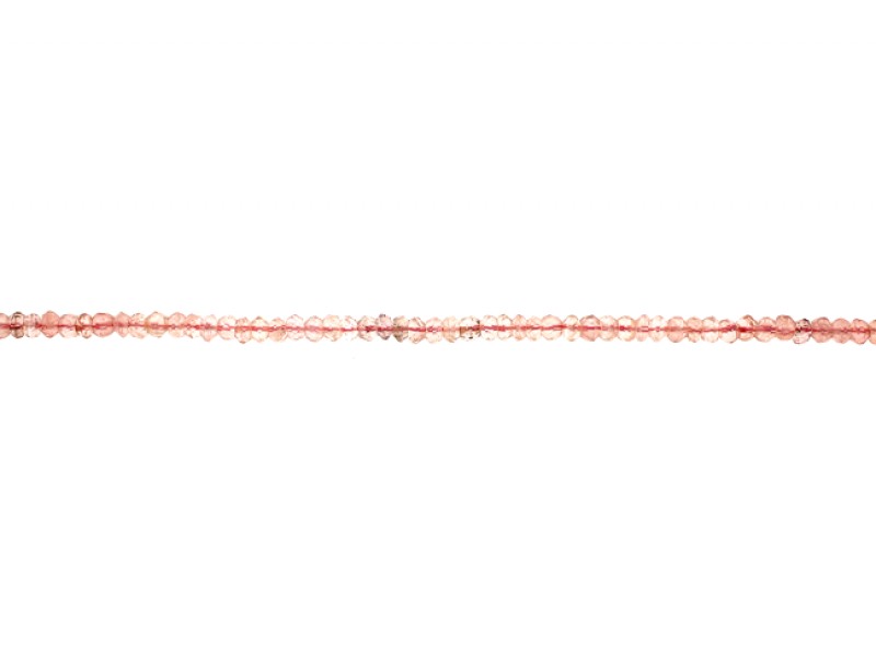 Rose Quartz Faceted Special Cut Beads -  3 - 4 mm