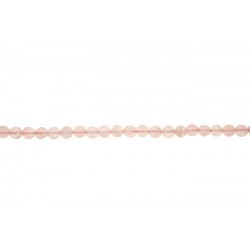 Rose Quartz Round Beads - 5 - 7 mm       