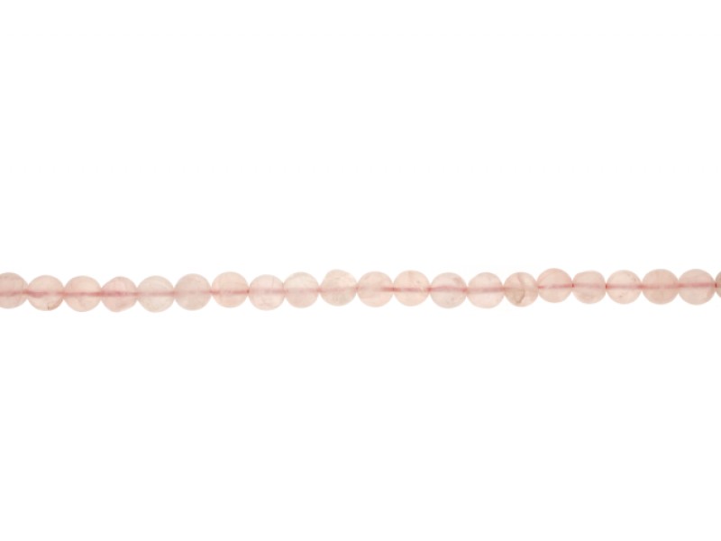 Rose Quartz Round Beads - 5 - 7 mm       