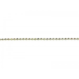 Sterling Silver 925 Diamond Cut Ball Chain - 1.2 mm (74)