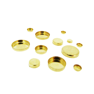 Gold Filled Round Bezel Cup - 4mm