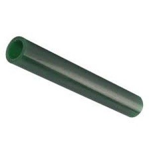 MATT Green Wax Ring Tube Round with off centre hole