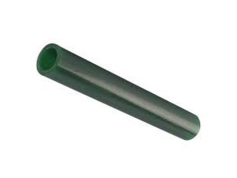 MATT Green Wax Ring Tube Round with off centre hole