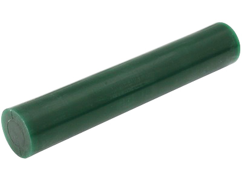MATT Green Wax Ring Tube Round Solid 