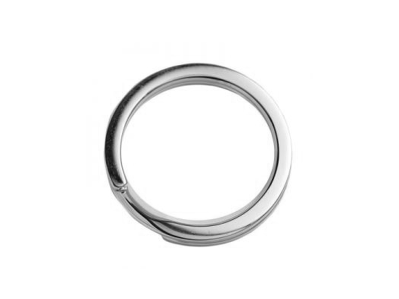 Sterling Silver 925 Key Ring 32mm