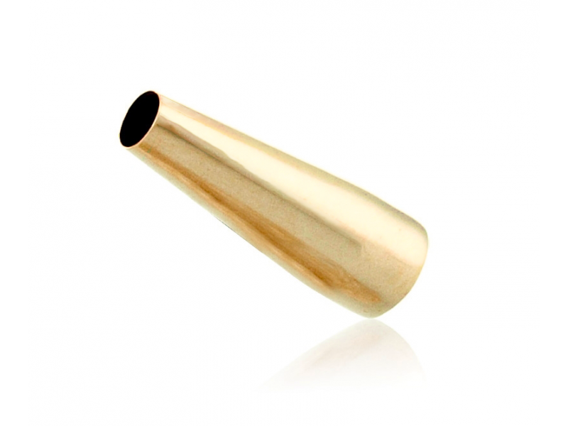 Gold Filled Tapered Cone Bead 16.5mm