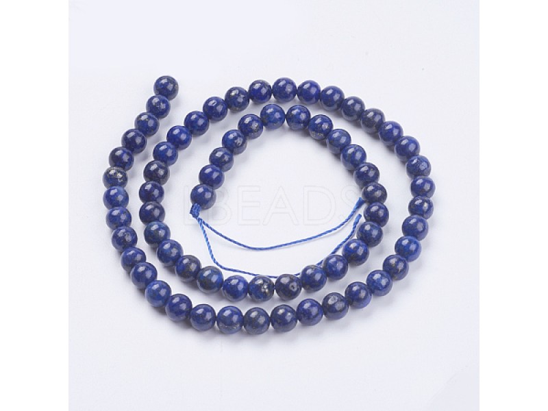 Lapis Lazuli Round Beads 6mm                                 