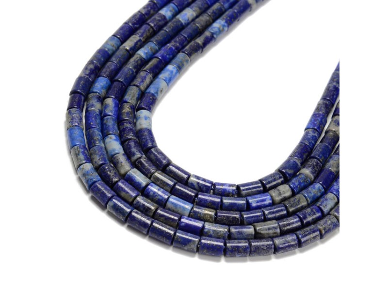 Lapis Tube bug Beads