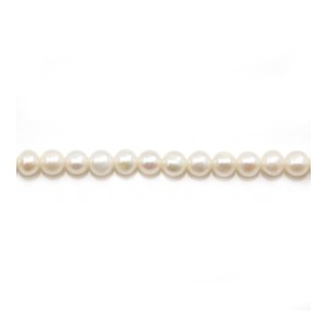 Freshwater Pearl Beads 5mm White
