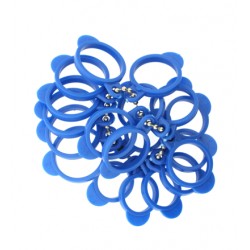 Set of Plastic Finger sizing Rings, US sizes